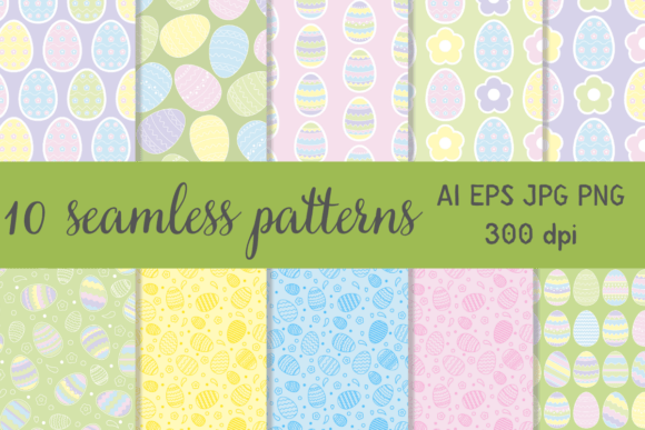 Easter Pastel Colors Seamless Pattern: A Practical Resource for Creative Projects