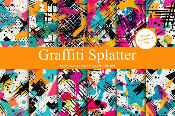 Graffiti Splatter Seamless Pattern: A Comprehensive Evaluation for Digital Designers