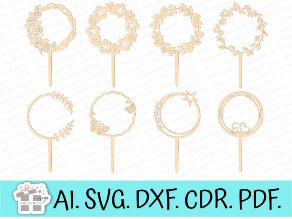 Round Cake Topper Bases Svg Laser Cut: A Strategic Asset for Custom Event Production