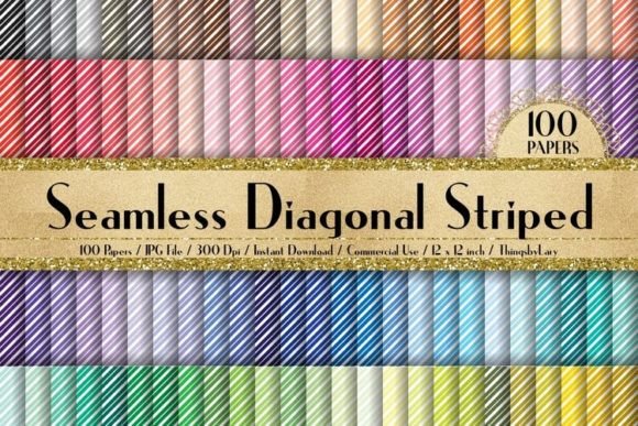 Seamless Diagonal Striped Papers: The Ultimate Digital Asset for Creative Projects