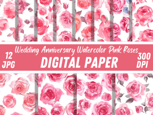 Watercolor Shabby Chic Pink Roses Paper: A Practical Guide to Choosing and Using Digital Prints
